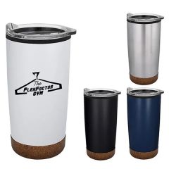20 Oz Full Color Cork Bottom Stainless Steel Tumbler