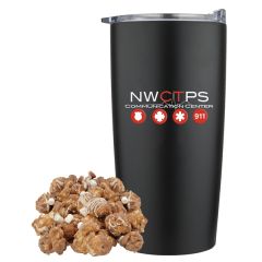 20 Oz Insulated Straight Tumbler Gift Set - Cocoa Craze