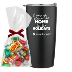 20 Oz Insulated Straight Tumbler Gift Set - Seasons Greeting