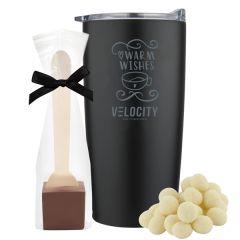 20 Oz Insulated Straight Tumbler Gift Set - Warm & Cozy