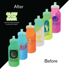20 Oz Nite Glow Value Cycle Bottle With Push 'n Pull Cap