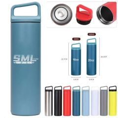 20 Oz Stainless Steel Small Waist Straw Thermos
