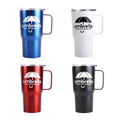 20 Oz. Stainless Steel Vacuum Tumbler With Handle