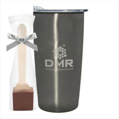 20 Oz Straight Tumbler With Plastic Liner Gift Sets