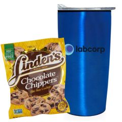 20 Oz Straight Tumbler With Plastic Liner Gift Sets