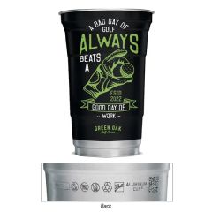20 Oz Top Cup Full Color Aluminum Cup