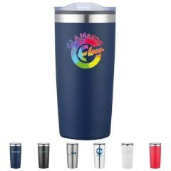 20 Oz Travel Stainless Vacuum Insulated Coffee Cup W/ Lid