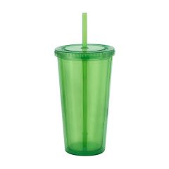 20 Oz Venti Slurpy With Matching Lid & Straw Tumbler