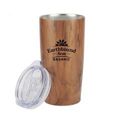 20 Oz. Wood Tone Stainless Steel Tumbler