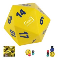 20-Sided Soft Foam Dice