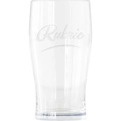 20 Oz British Pint Glass