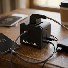 20W Universal Travel Adapter With Type-C