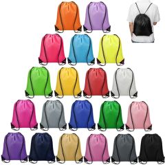 210d Polyester Drawstring Backpack Bag