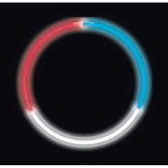 22 Inch Red, White & Blue Lite-Rope