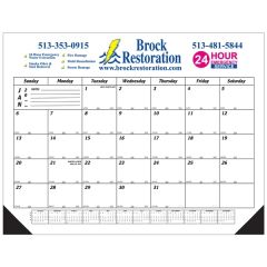 22 Inch X 17 Inch Desk Calendar With 12 Sheets