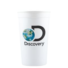 22 Oz Stadium Cup - White - Digital