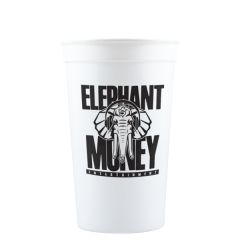 22 Oz Stadium Cup - White - Tradition