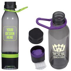 22 Oz. Workout Bottle With Mobile Holder And Towel