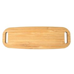 23.5 Inch Rectangle Bamboo Cutting Board With Handles