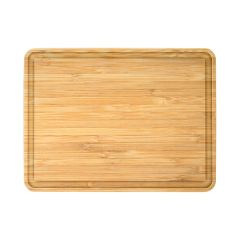 24 Inch Rectangle Bamboo Cutting Board With Juice Groove