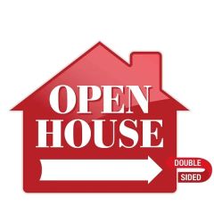 24 Inch X 18 Inch Custom Cut Corrugated Plastic Sign Double-Sided