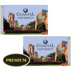 24 Inch X 36 Inch Double Sided Knitted Polyester Boat Flag