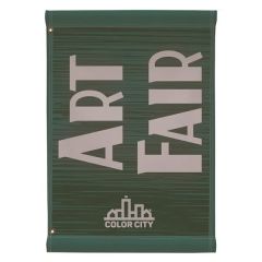 24 Inch X 36 Inch Nylon Boulevard Banner Single-Sided
