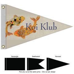 24 Inch X 36 Inch Single Reverse Nylon Boat Flags
