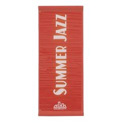 24 Inch X 60 Inch Nylon Boulevard Banner Single-Sided