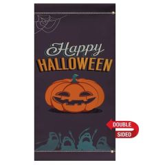 24 Inch X 60 Inch Vinyl Boulevard Banner Double-Sided