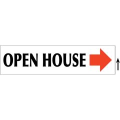 24 Inch X 6 Inch Corrugated Sign