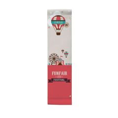 24 Inch X 96 Inch Vinyl Boulevard Banner Single-Sided