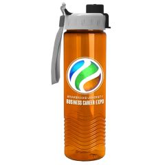 24 Oz Bottle With Quick Snap Lid - Digital