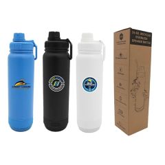 24 Oz Recycled Stainless Speaker Bottle, Full Color Digital