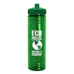 24 Oz Slim Fit Upcycle RPET Bottle With Push-Pull Lid