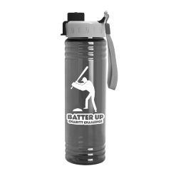 24 Oz Slim Fit Water Bottle With Quick Snap Lid