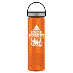 24 Oz Slim Wave Bottle With EZ Grip Lid