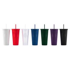24 Oz Bux Studded Recycled Tumbler