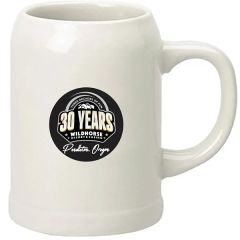 24 Oz Ceramic Dishwasher-Safe Stein Beer Mug W/ Handle