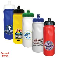 24 Oz Cycle Bottle With Push 'n Pull Cap, Full Color Digita