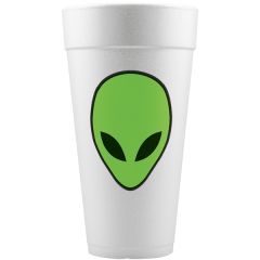 24 Oz Foam Cup - White - Tradition