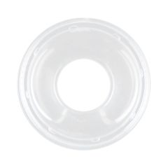 14/16/20/24 Oz Foam Cup Open Domed Lid - Clear