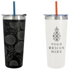 24 Oz. Full Laser Colma Basics Tumbler