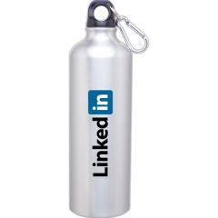 24 Oz H2go Aluminum Classic Single Wall Water Bottle