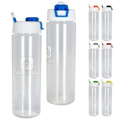 24 Oz Pop Up Debossed Bottle