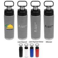 24 Oz Stainless Steel Handle Bottle