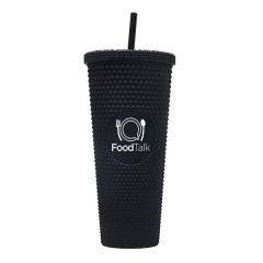 24 Oz Studded Tumbler
