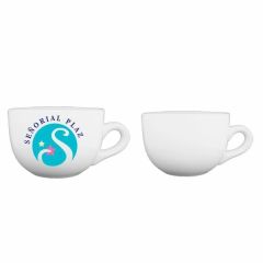 24 Oz Latte Bowl Mug, Spot Color