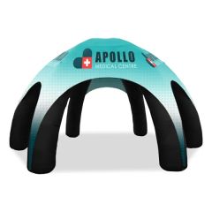 25 Ft Custom Inflatable Spider Tent With 6 Legs With Canopy