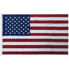 25 Ft X 40 Ft 2-Ply Polyester U.S. Flag With Rope and Thimble